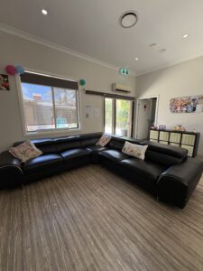 Living room at Harcourt West