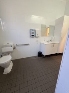 Second fully accessible bathroom